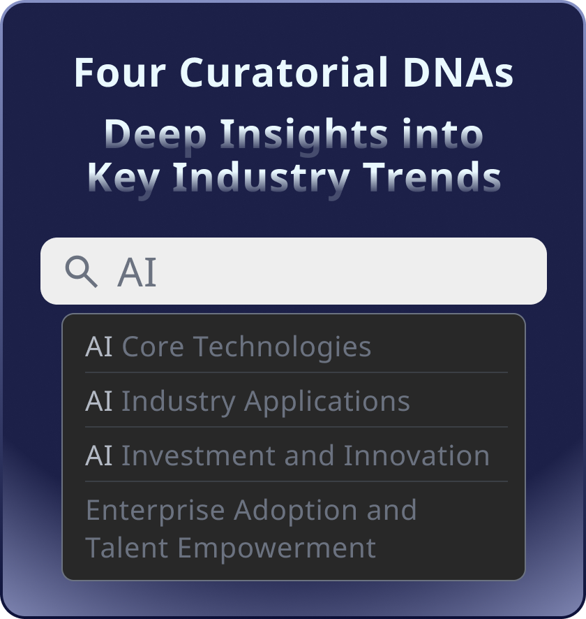 四大策展DNA 深度洞察產業關鍵趨勢！